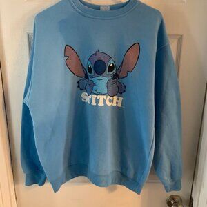 DISNEY STITCH WOMENS SWEAT TOP